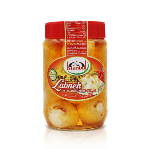 ISTANBUL LABNEH BALL WITH PEPPERS 400G