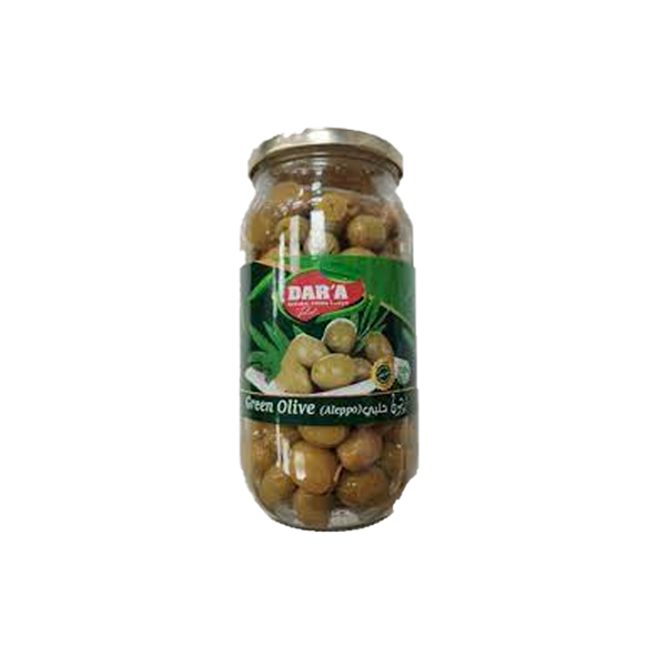 dar,a green olives aleppo 650g