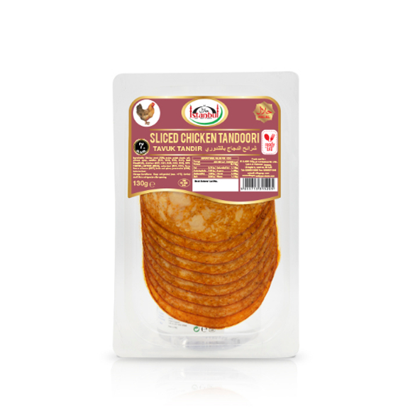 Istanbul sliced chicken Tandoori 130g