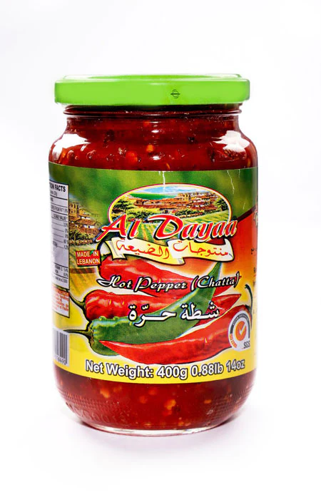 ALDAYAA HOT PEPPER CHLLI 400G