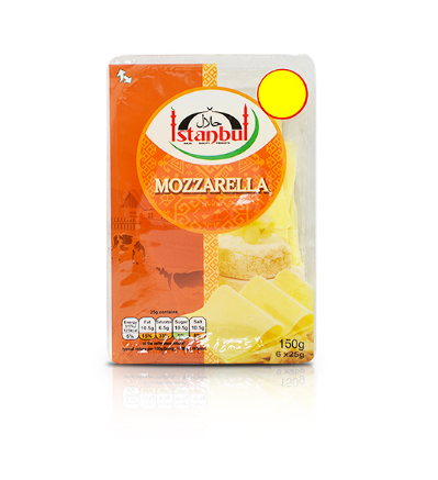 ISTANBUL MOZZARELLA SLICED CHEESE -150G