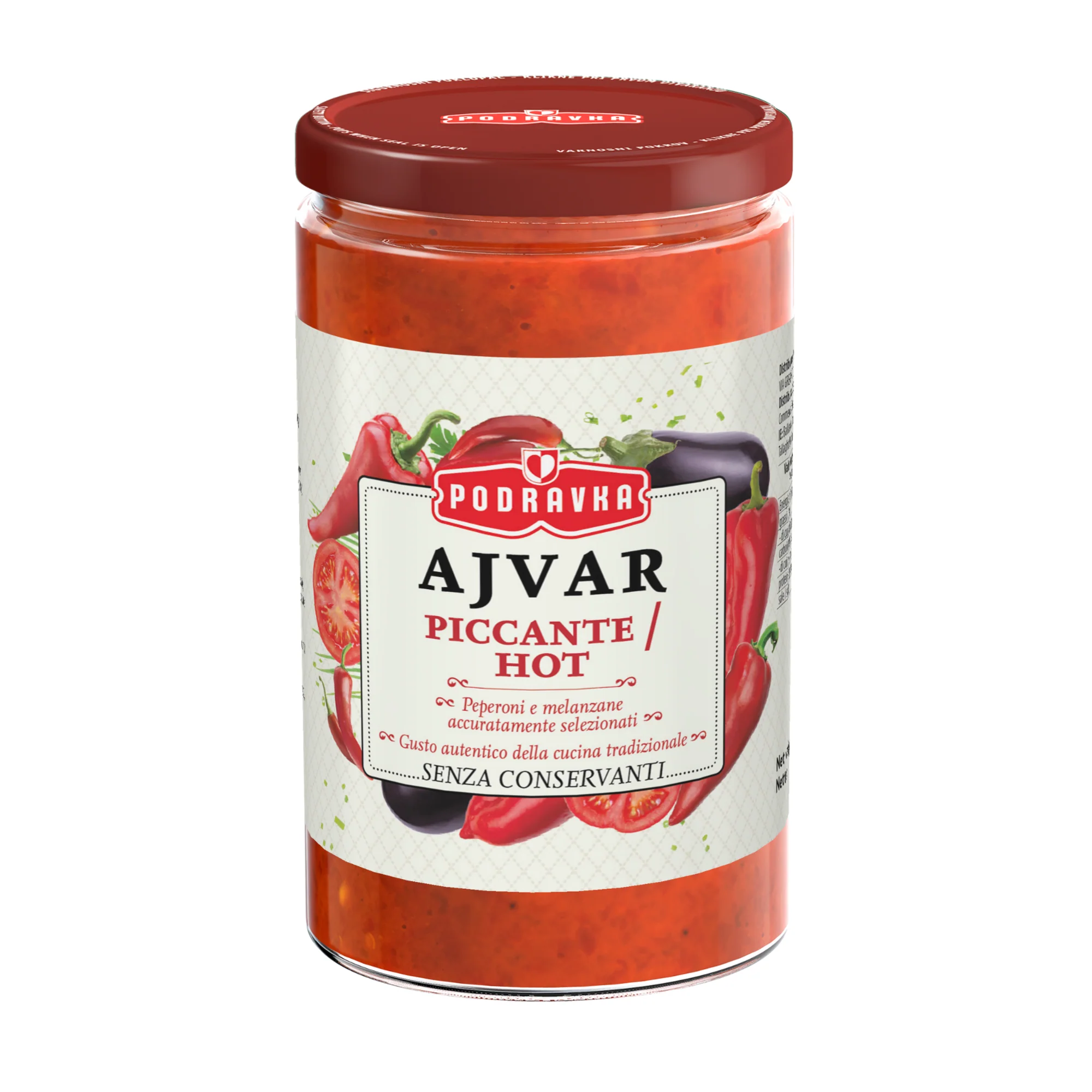 PODRAVKA AJVAR HOT 350G