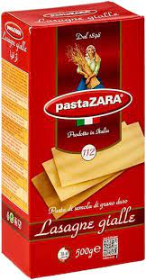 PASTA ZARA LASAGNE GIALLE 500G