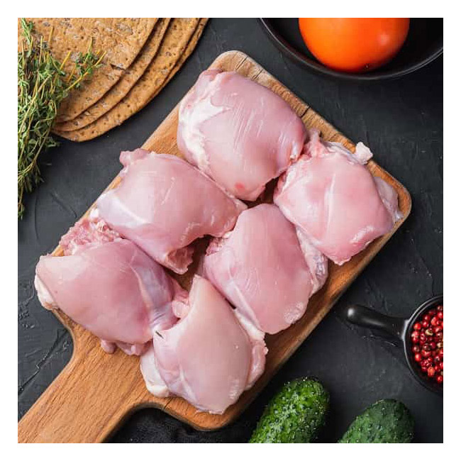 Chicken Thighs – Boneless Without Skin 500g