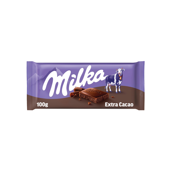 MILKA CHOCOLATE EXTRA CACAO 100g