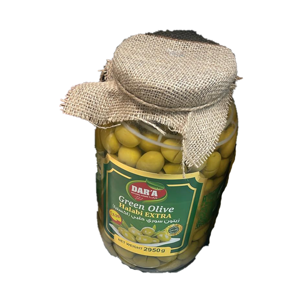 Dara green olives 2950g