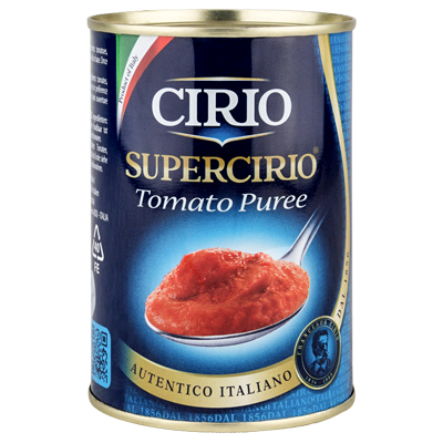 cirio tomato puree tin 140G