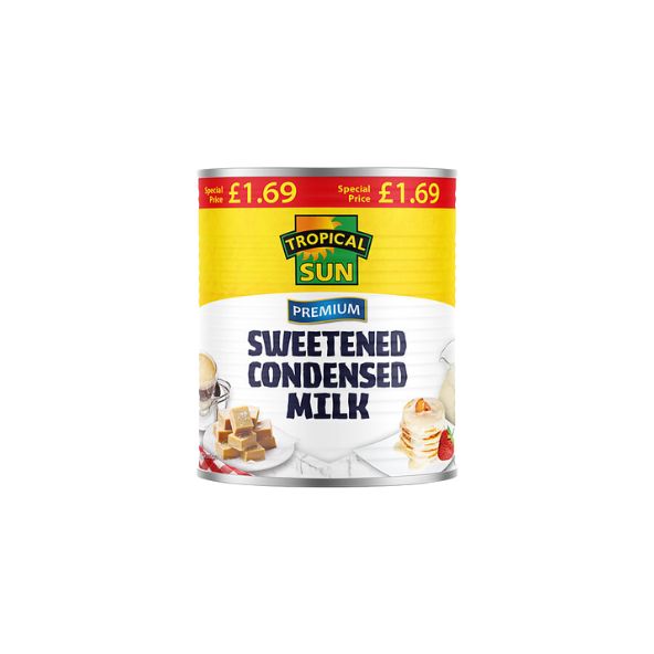 Tropical sun sweetened condensed milk