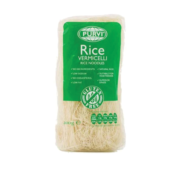 Purvi Rice Vermicelli Noodles (200g)