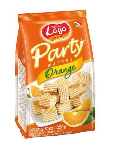 LAGO WAFERS ORANGE 250G