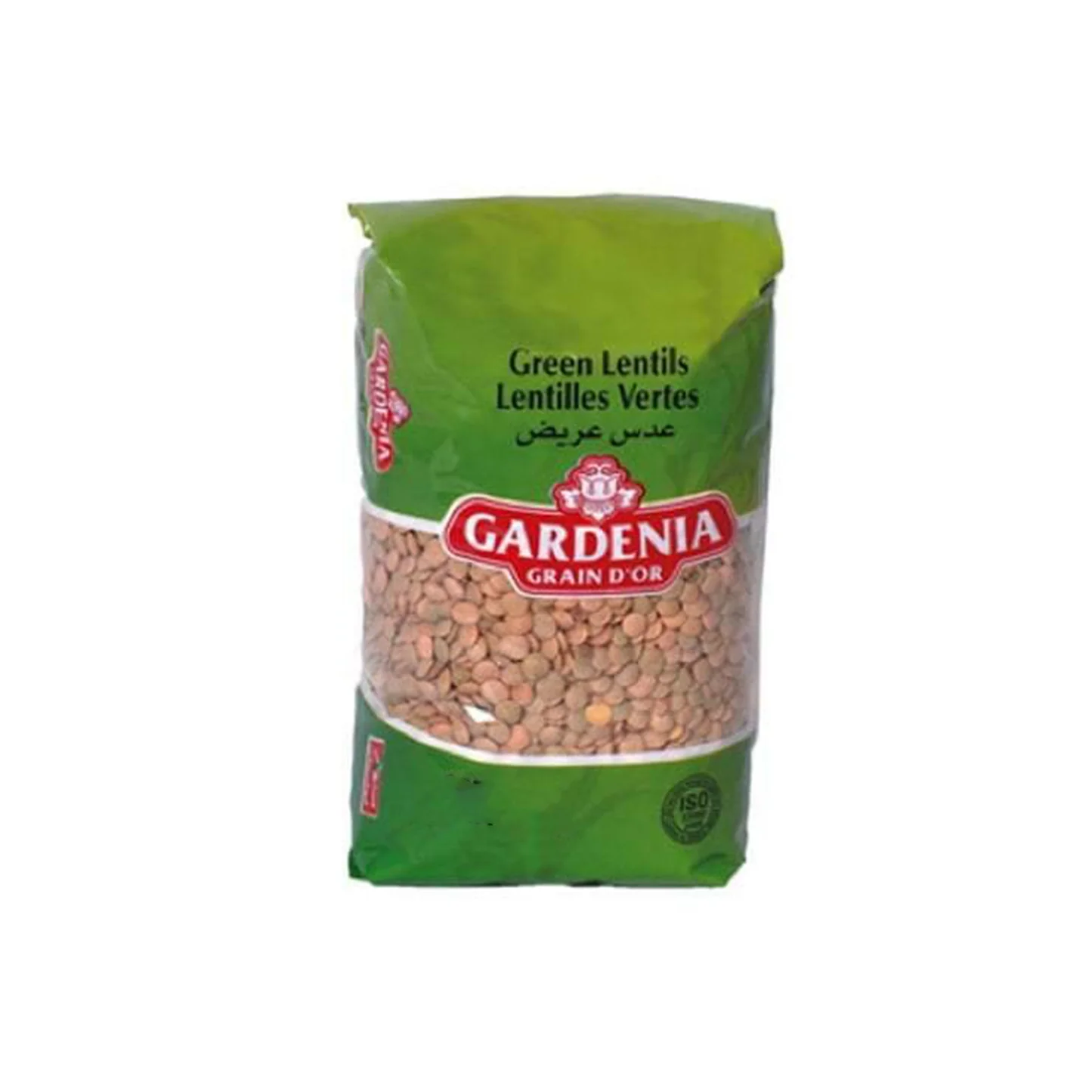 Gardenia GREEN LENTILS 1KG