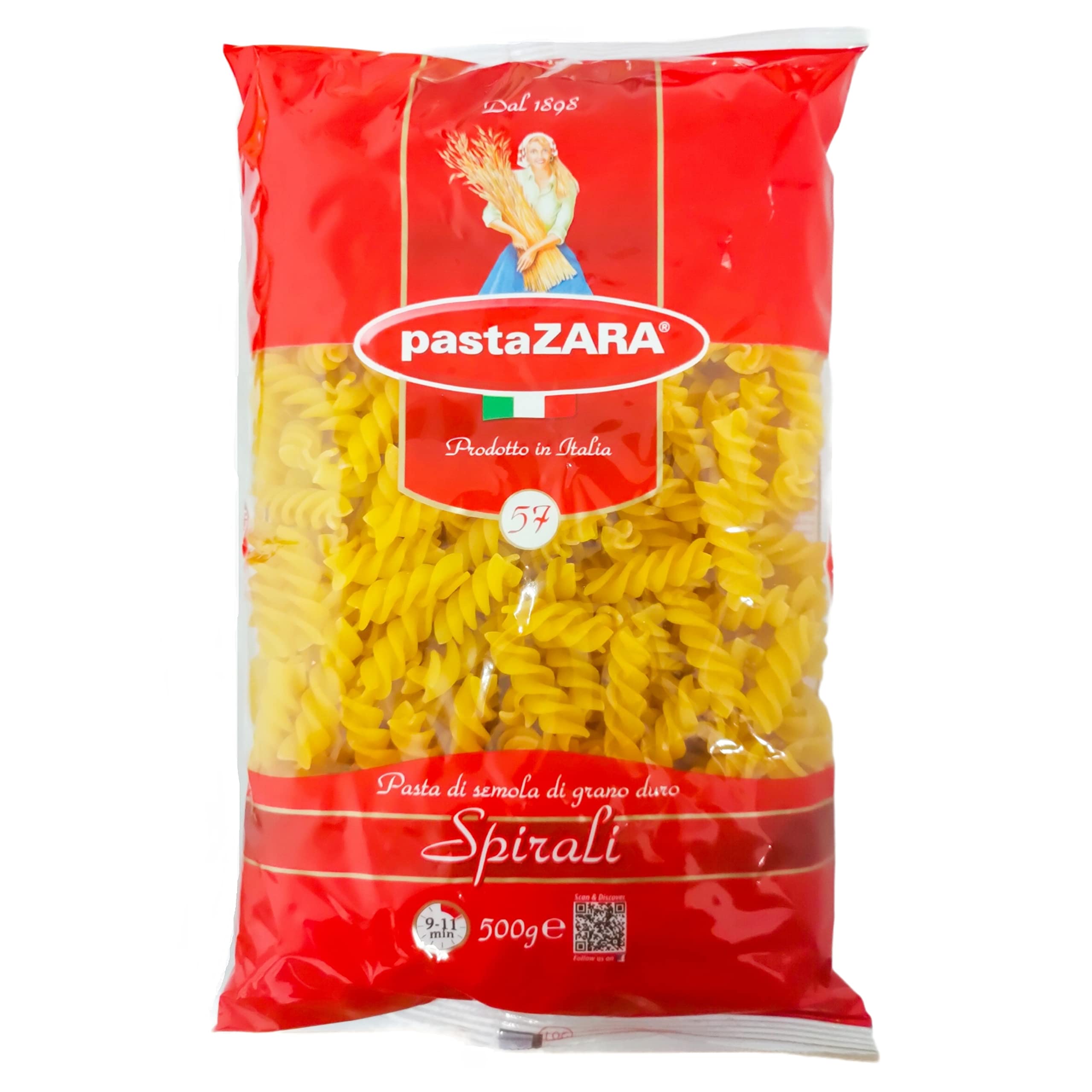 PASTA ZARA SPIRALI 57