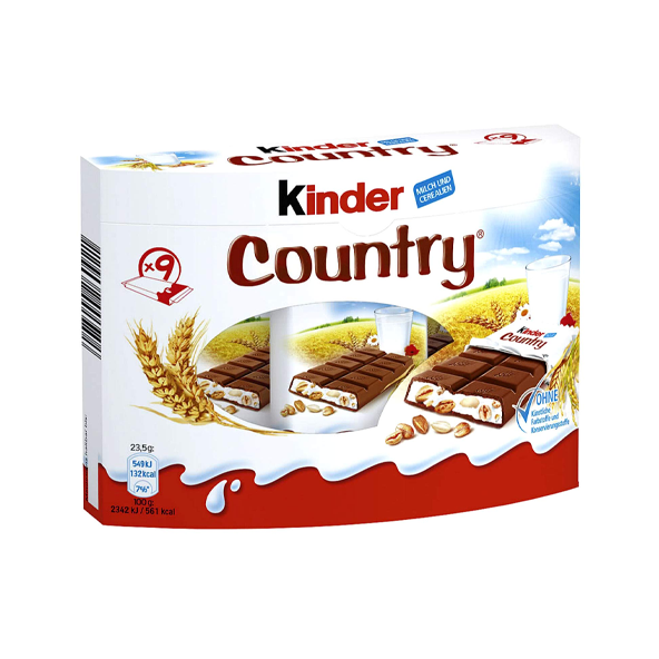 KINDER COUNTRY 9pcs