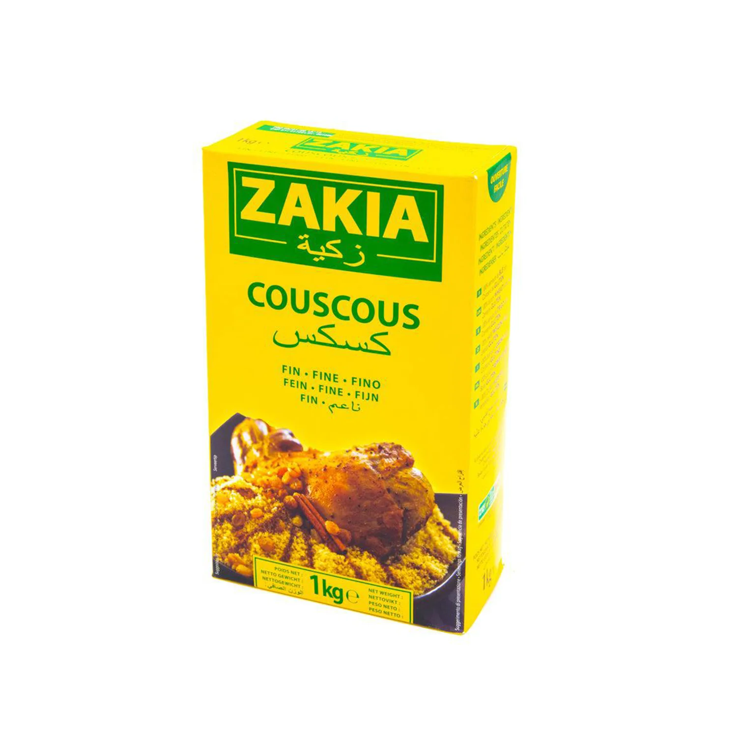 ZAKIA COUSCOUS FINE 1KG