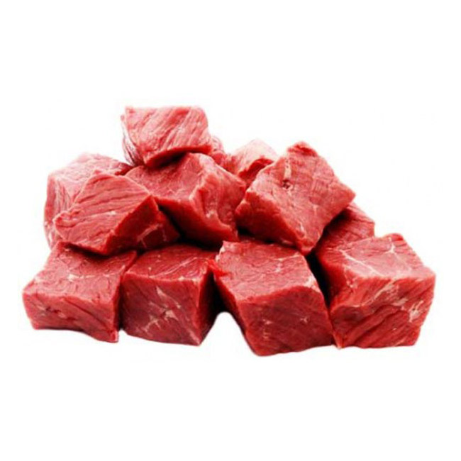 Beef Top Side Cubes – 500g