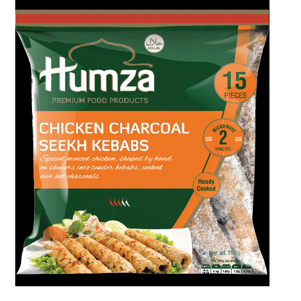 Humza Chicken Charcoal Seekh Kebabs