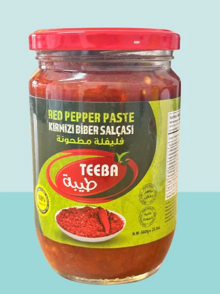 TEEBA CRUSHED RED HOT PEPPER 650G