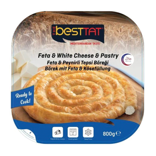 Besttat Fet A& White Cheese Pastry (800g)