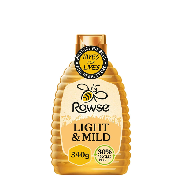 Rowse Lgt/Mild Honey Sqzy 340G