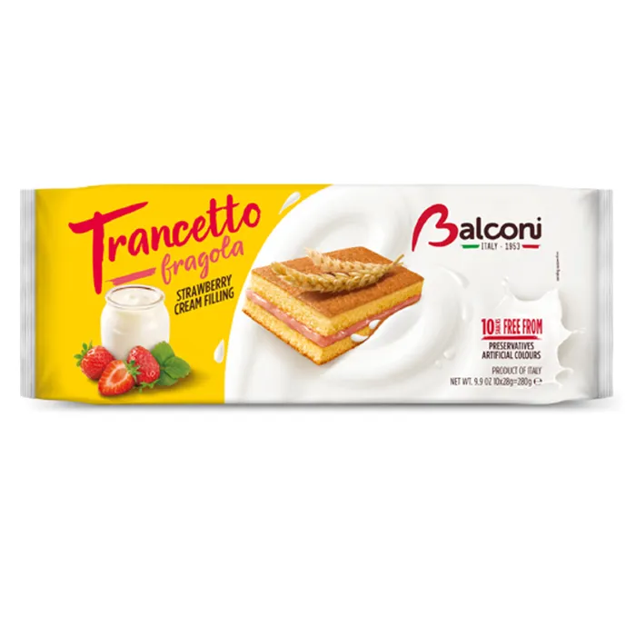 BALCONI TRANCETTO STRAWBERRY CAKE 10PCS