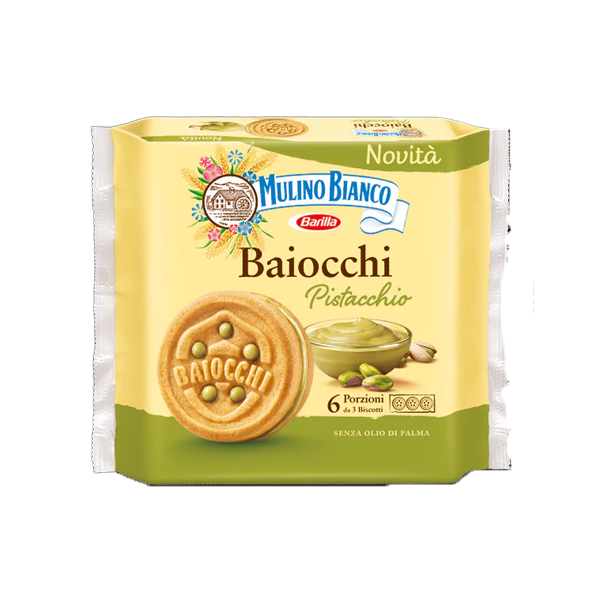 MULINO BIANCO BAIOCCHI PISTACCHIO 168g