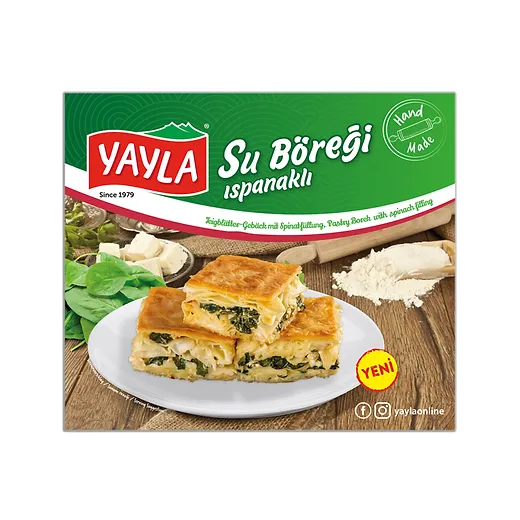 YAYLA SU BOREGI ISPANAKLI 700G