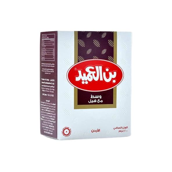 Alameed Coffee Medium  With Cardamom 200g