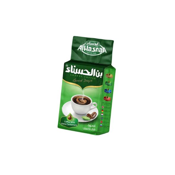 Alhasnaa Coffee With Extra Cardamom 200g