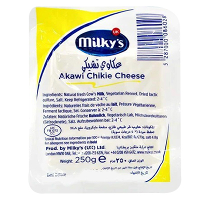 Milky's Akawi Chikie Cheese 250G